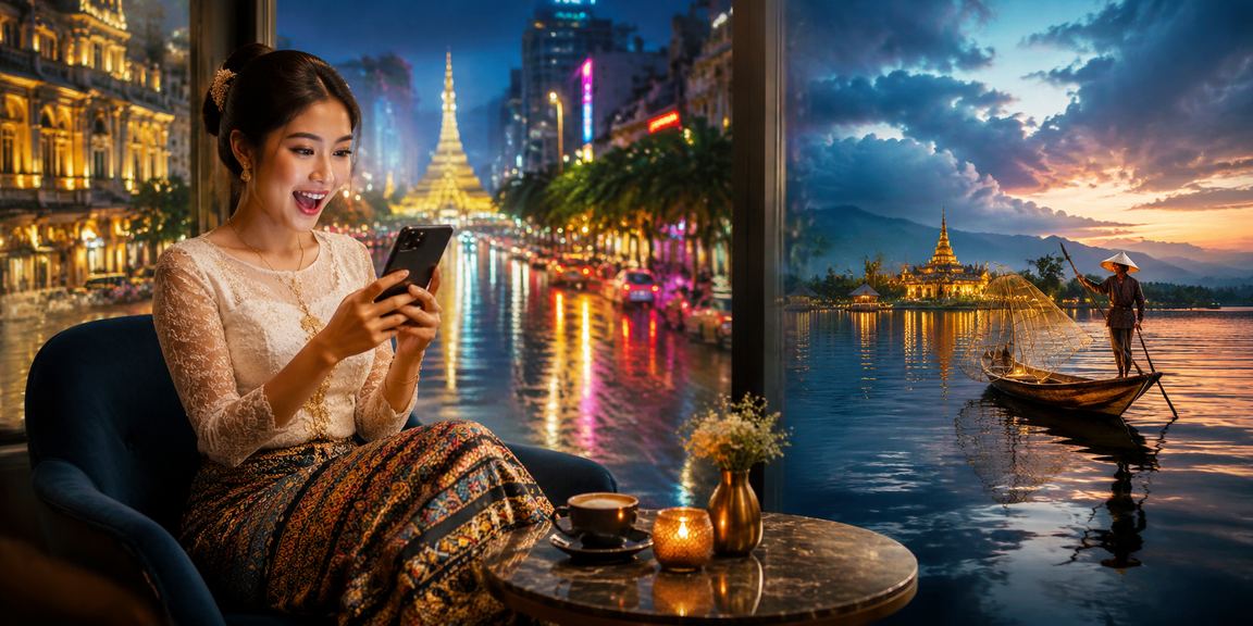 ရန်ကုန်မြို့အလယ်ပိုင်း ညနေခင်း